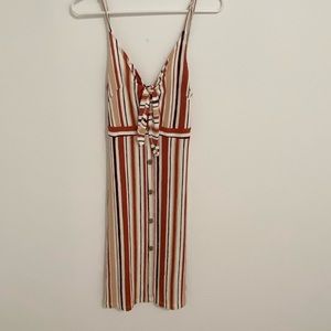 Never worn striped sundress